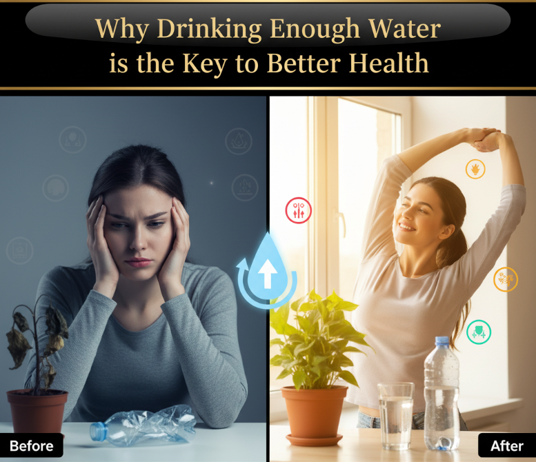 Why Drinking Enough Water is the Key to Better Health Why Drinking Enough Water is the Key to Better Health
